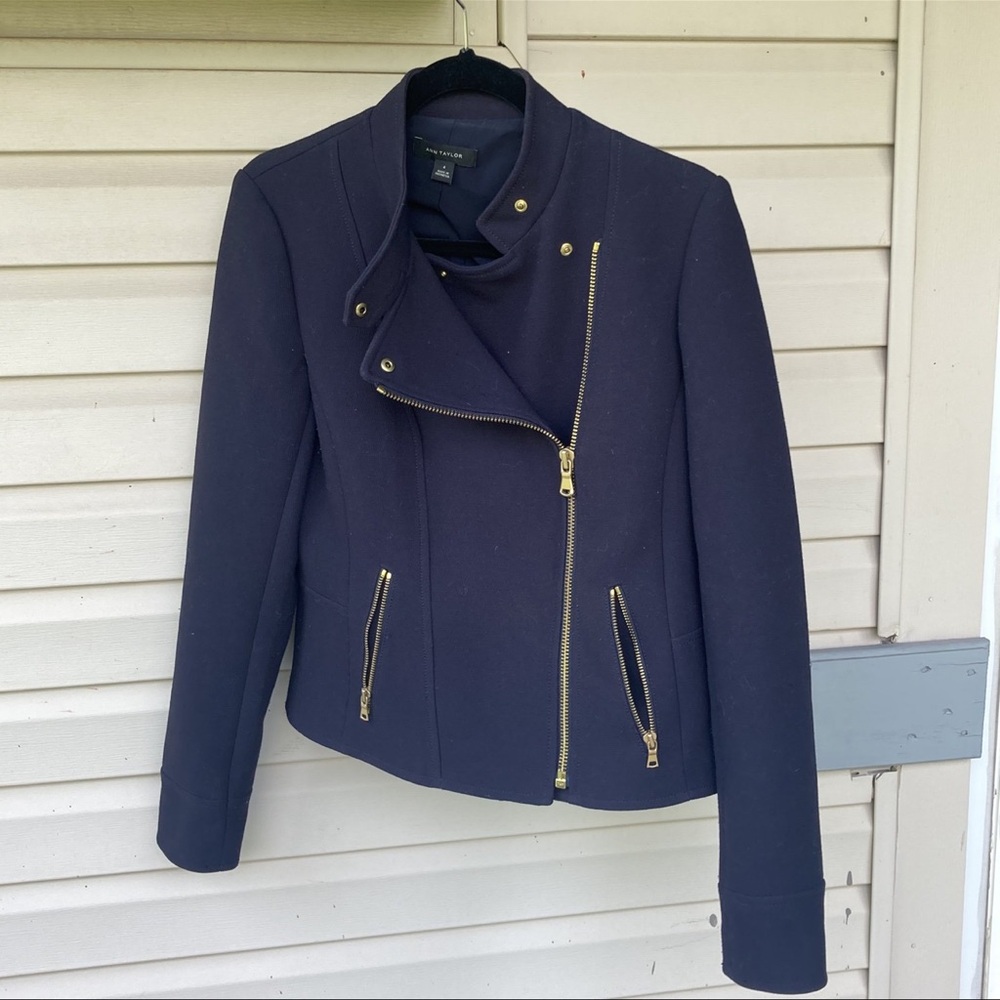 ANN TAYLOR moto jacket